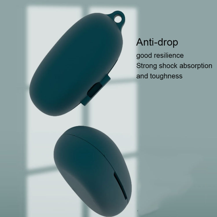 For 1MORE ComfoBuds Pro Pure Color Bluetooth Earphone Silicone Protective Case