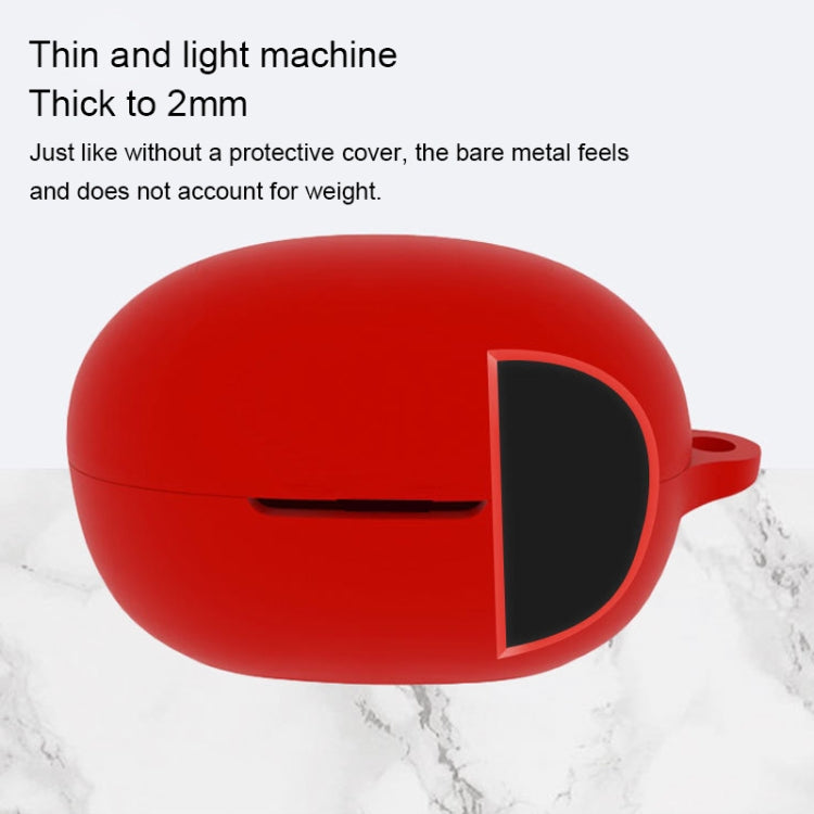 For 1MORE ESS6001T EH601 Pure Color Bluetooth Earphone Silicone Protective Case