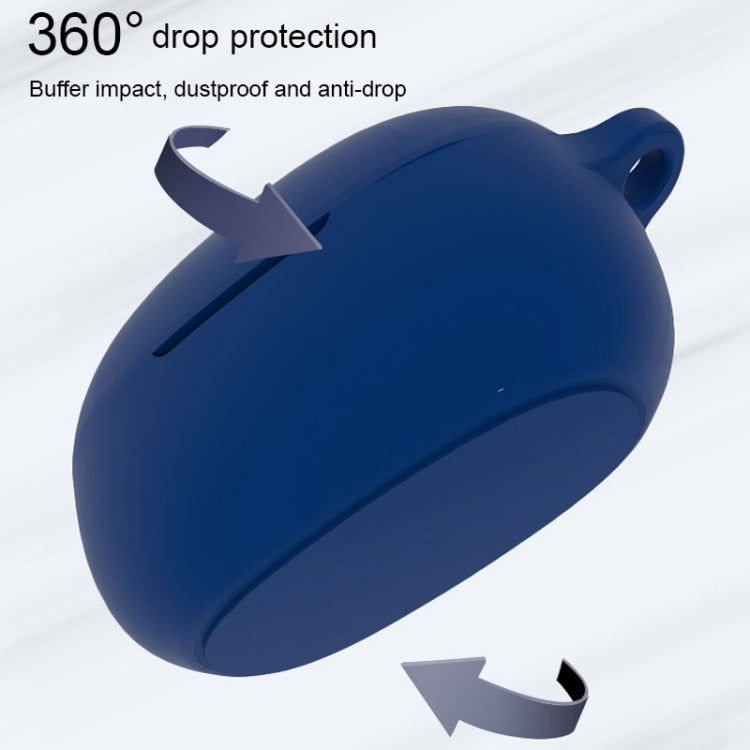 For 1MORE ESS6001T EH601 Pure Color Bluetooth Earphone Silicone Protective Case