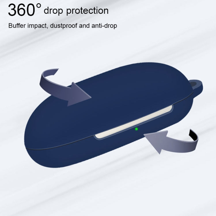 For 1MORE ESS3001T Pure Color Bluetooth Earphone Silicone Protective Case