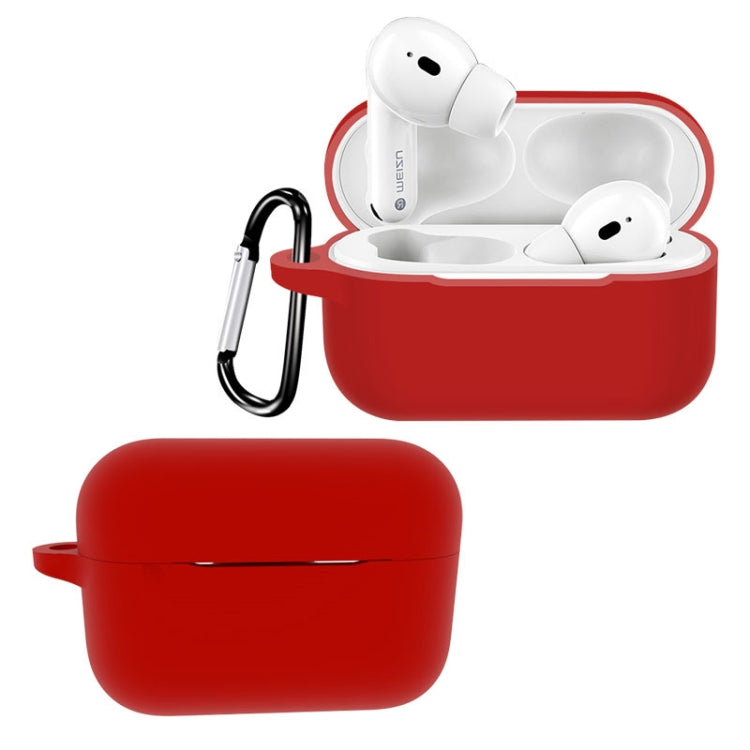 For Meizu POP Pro Pure Color Bluetooth Earphone Silicone Protective Case