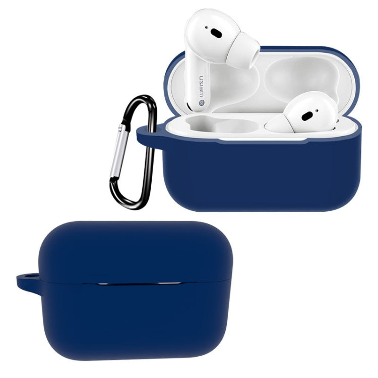 For Meizu POP Pro Pure Color Bluetooth Earphone Silicone Protective Case