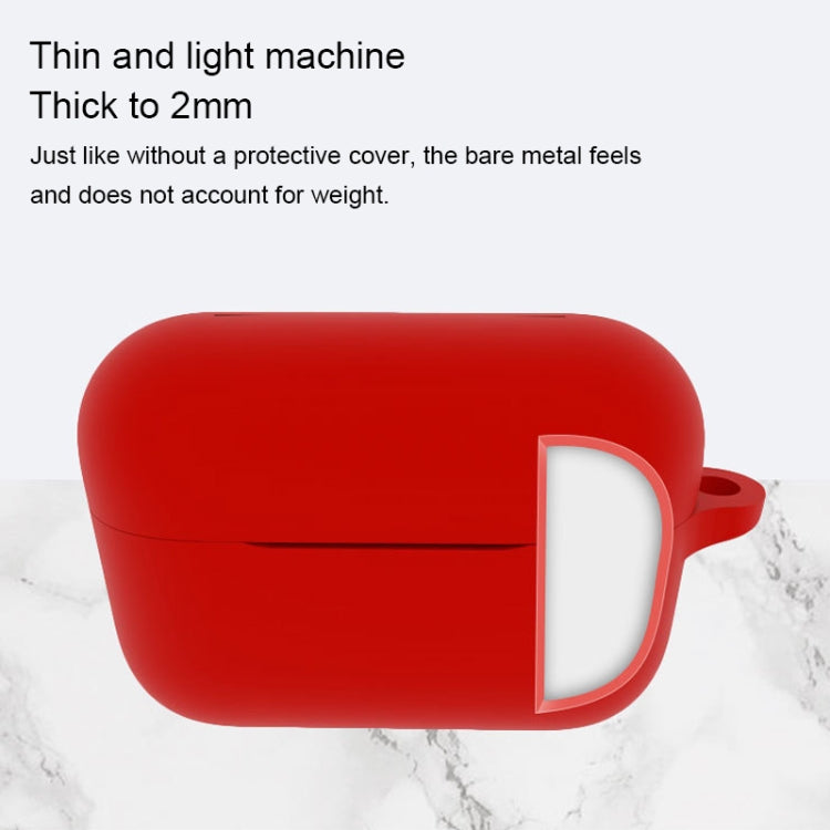 For Meizu POP Pro Pure Color Bluetooth Earphone Silicone Protective Case