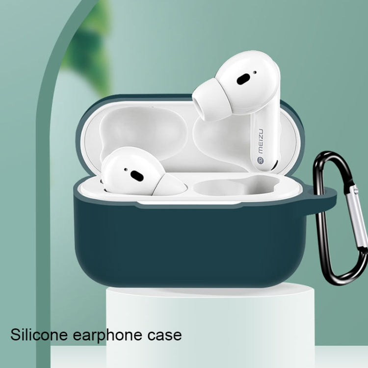 For Meizu POP Pro Pure Color Bluetooth Earphone Silicone Protective Case