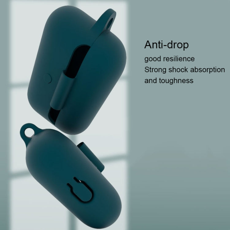 For Meizu POP Pro Pure Color Bluetooth Earphone Silicone Protective Case