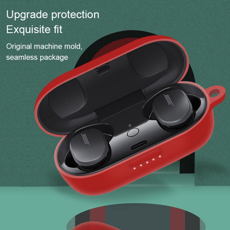 For BOSE Sport Earbuds Pure Color Bluetooth Earphone Silicone Protective Case