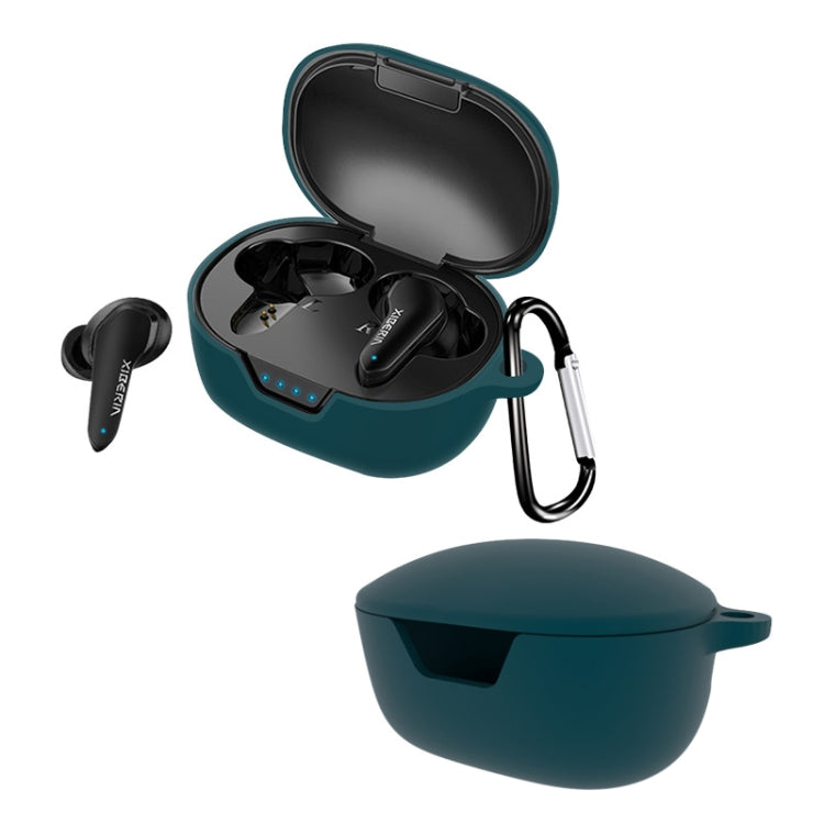 For XIBERIA TWS W3 Pure Color Bluetooth Earphone Silicone Protective Case
