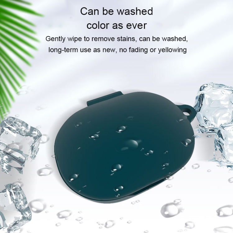 For XIBERIA TWS W3 Pure Color Bluetooth Earphone Silicone Protective Case