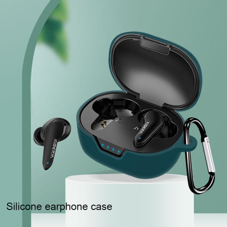 For XIBERIA TWS W3 Pure Color Bluetooth Earphone Silicone Protective Case