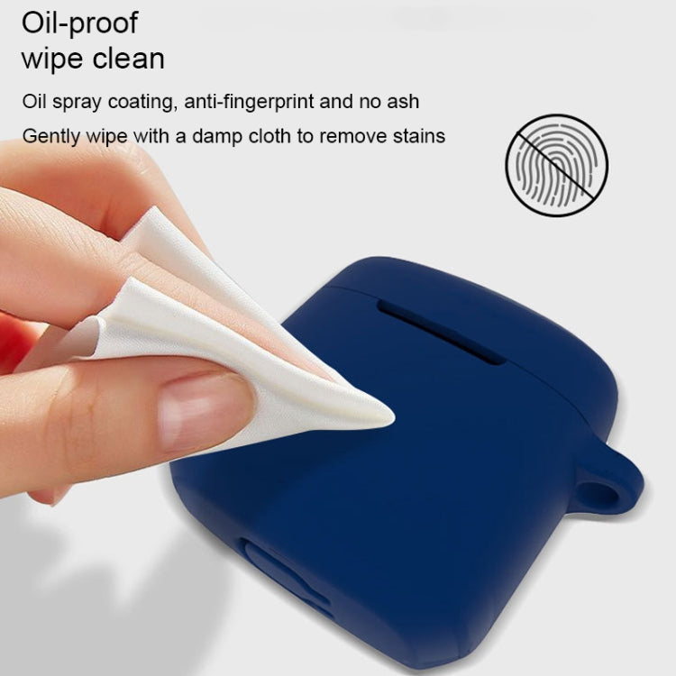 For Newmine X5 Pure Color Bluetooth Earphone Silicone Protective Case