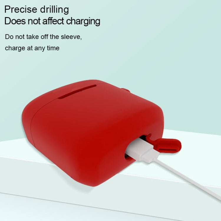 For Newmine X5 Pure Color Bluetooth Earphone Silicone Protective Case