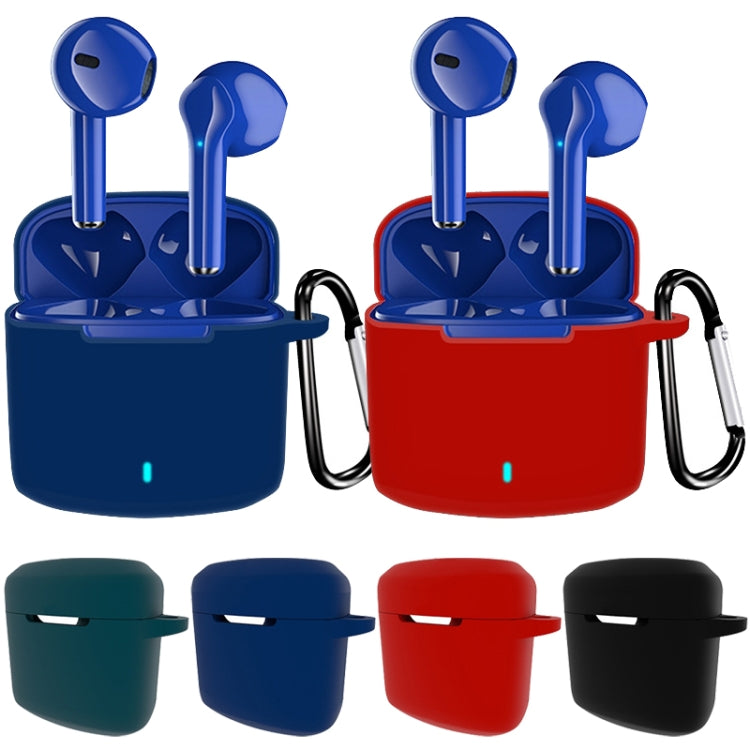 For Newmine X5 Pure Color Bluetooth Earphone Silicone Protective Case