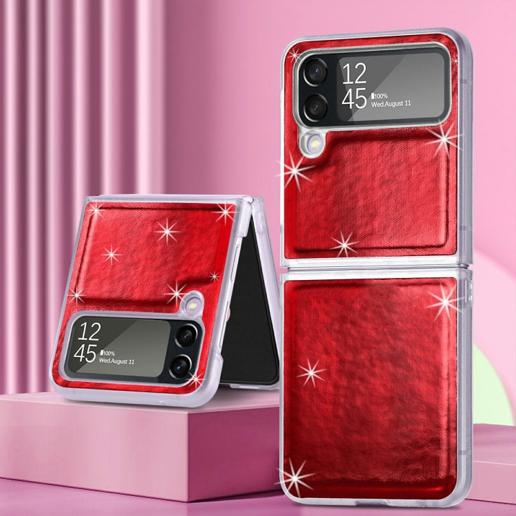 For Samsung Galaxy Z Flip4 Laser Skin PC Phone Case
