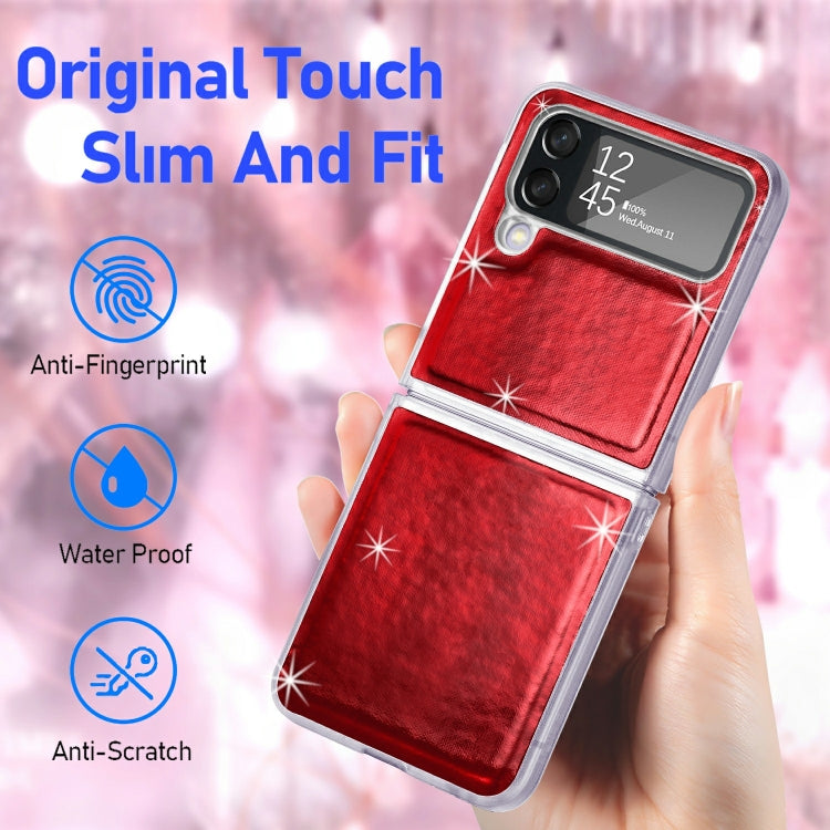 For Samsung Galaxy Z Flip4 Laser Skin PC Phone Case