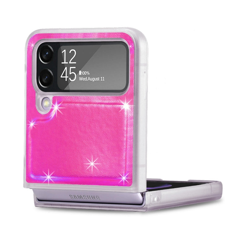 For Samsung Galaxy Z Flip4 Laser Skin PC Phone Case