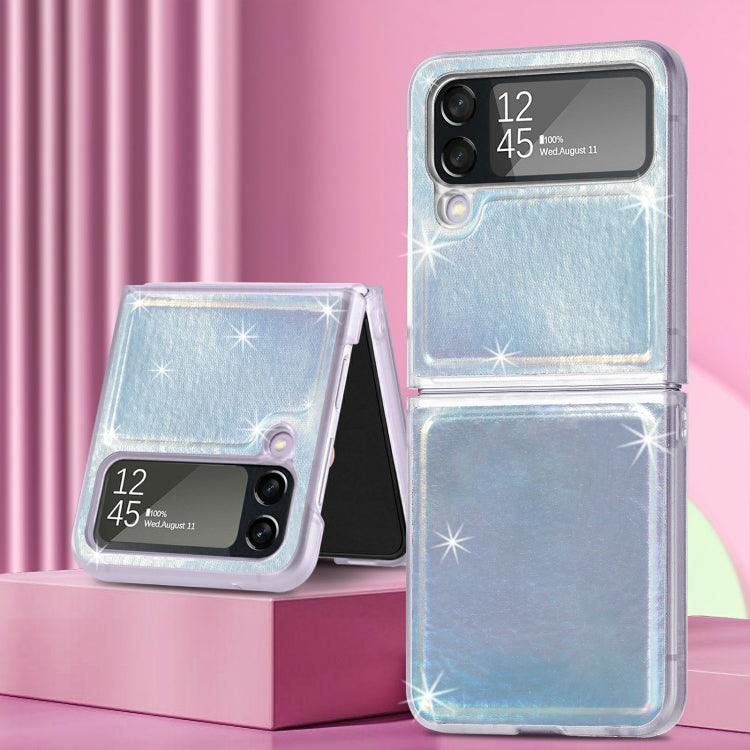 For Samsung Galaxy Z Flip4 Laser Skin PC Phone Case
