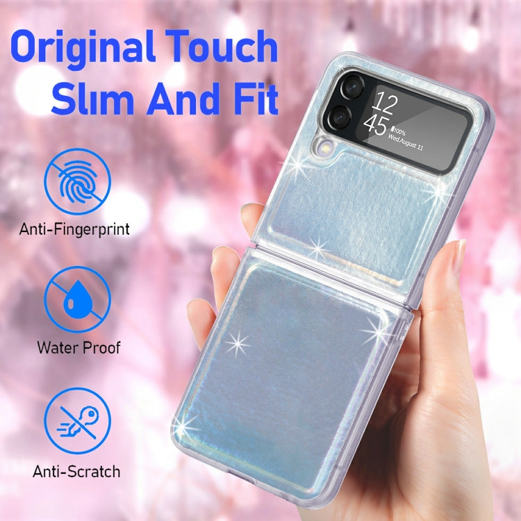 For Samsung Galaxy Z Flip4 Laser Skin PC Phone Case