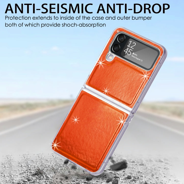 For Samsung Galaxy Z Flip4 Laser Skin PC Phone Case