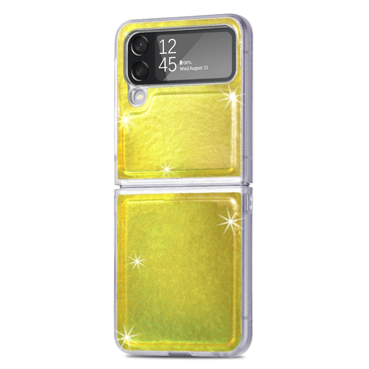 For Samsung Galaxy Z Flip4 Laser Skin PC Phone Case