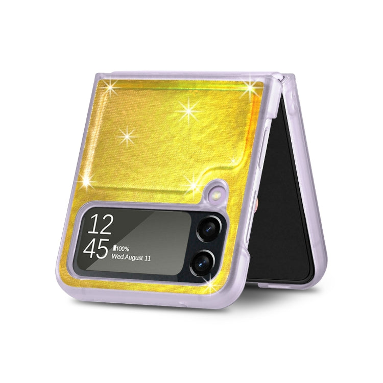 For Samsung Galaxy Z Flip4 Laser Skin PC Phone Case