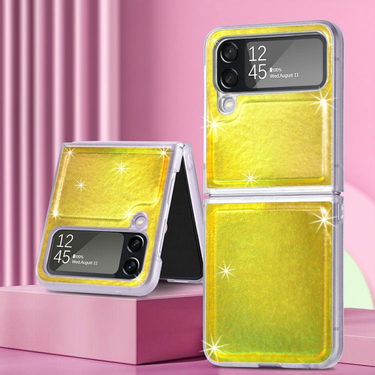 For Samsung Galaxy Z Flip4 Laser Skin PC Phone Case