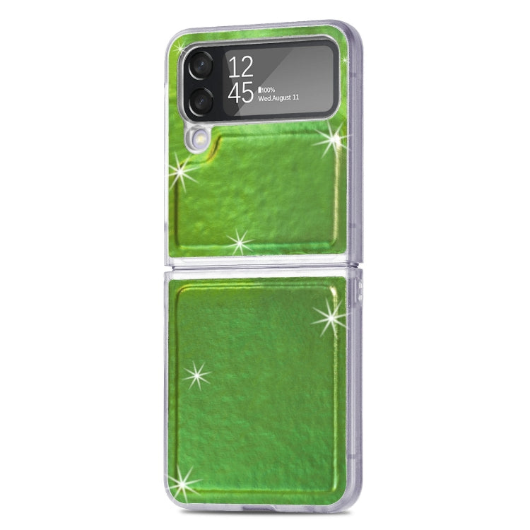 For Samsung Galaxy Z Flip4 Laser Skin PC Phone Case