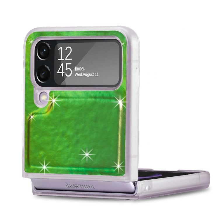 For Samsung Galaxy Z Flip4 Laser Skin PC Phone Case