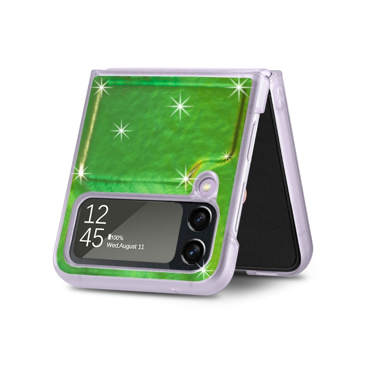 For Samsung Galaxy Z Flip4 Laser Skin PC Phone Case