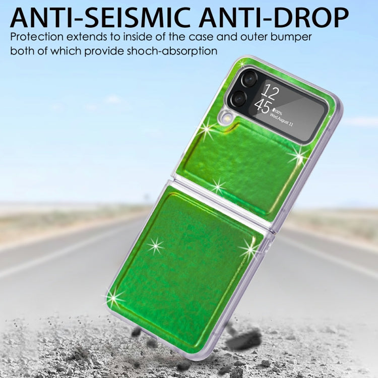 For Samsung Galaxy Z Flip4 Laser Skin PC Phone Case