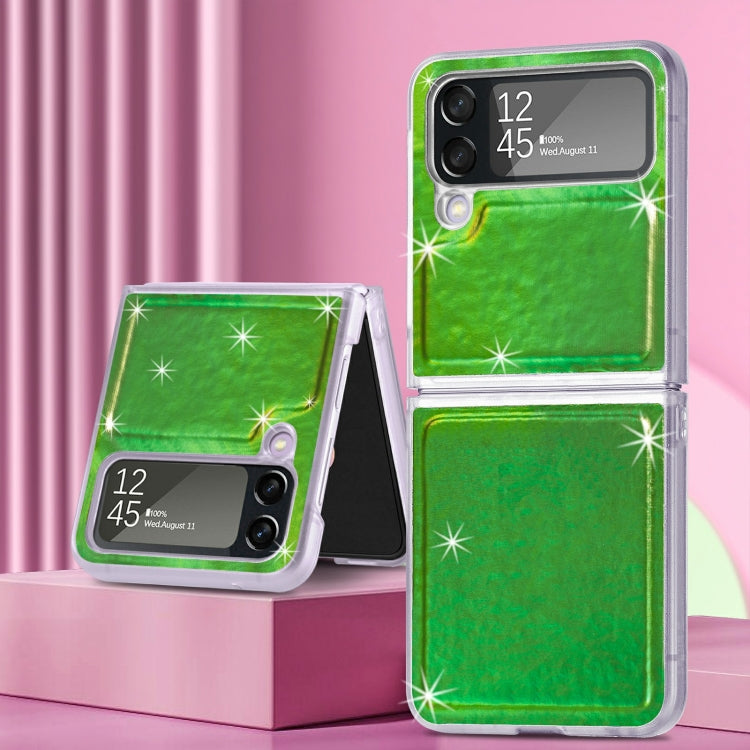 For Samsung Galaxy Z Flip4 Laser Skin PC Phone Case