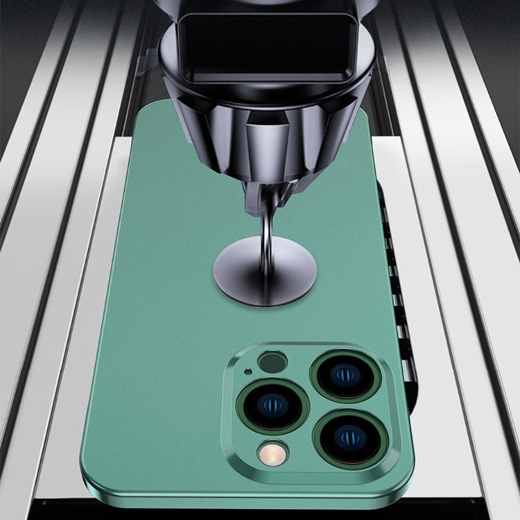 For iPhone 14 Plus Electroplating Frosted Frameless Phone Case