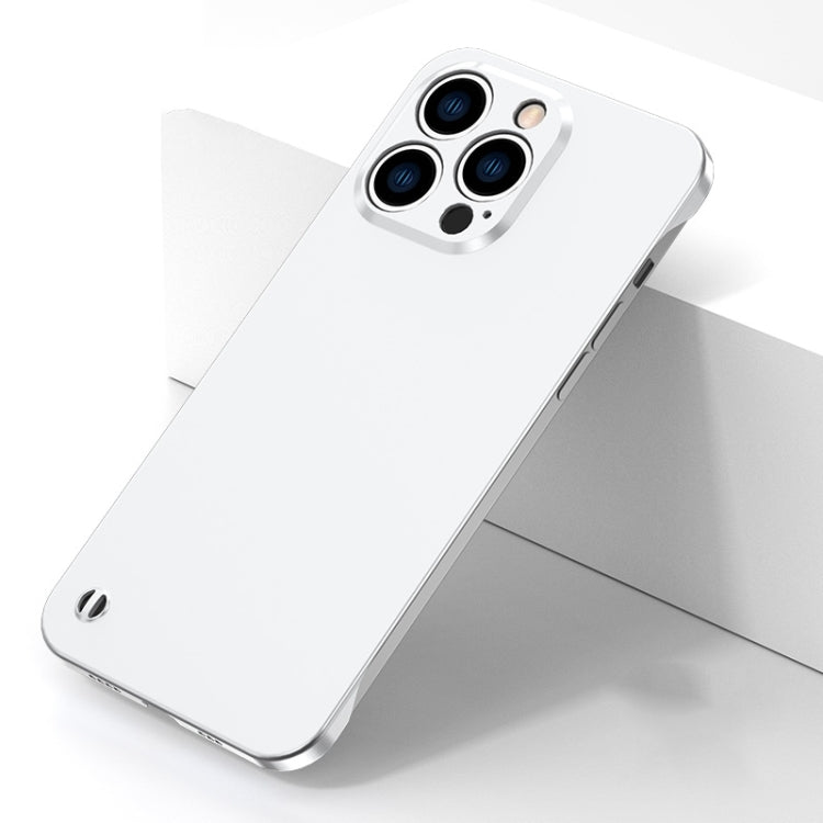 For iPhone 14 Pro Electroplating Frosted Frameless Phone Case
