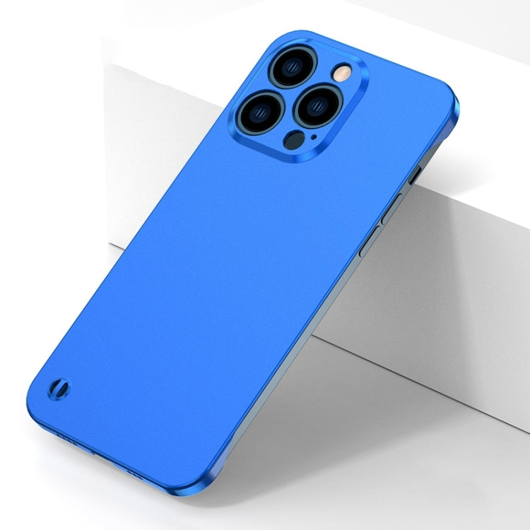 For iPhone 14 Pro Electroplating Frosted Frameless Phone Case