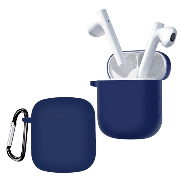 For Xiaodu Pure Color Bluetooth Earphone Soft Silicone Protective Case With Hook