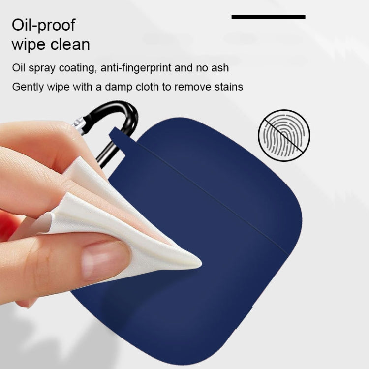 For Xiaodu Pure Color Bluetooth Earphone Soft Silicone Protective Case With Hook