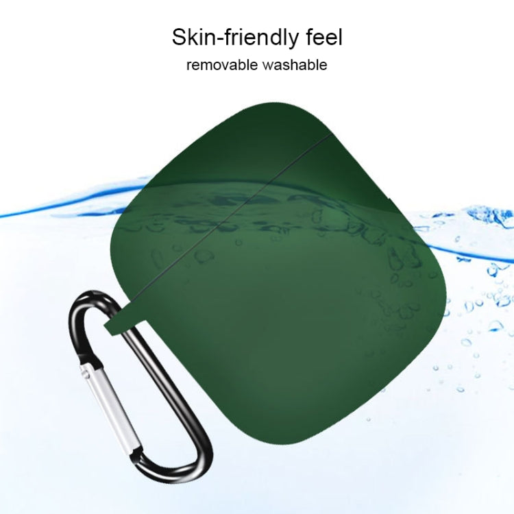 For Xiaodu Pure Color Bluetooth Earphone Soft Silicone Protective Case With Hook