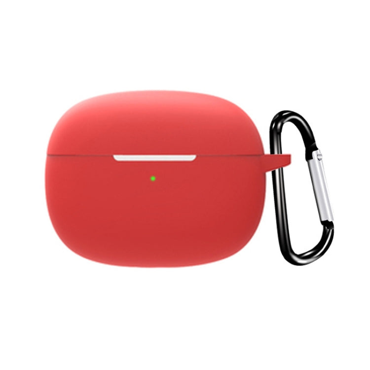 For Meizu Meilan Blus Air Pure Color Bluetooth Earphone Soft Silicone Protective Case With Hook