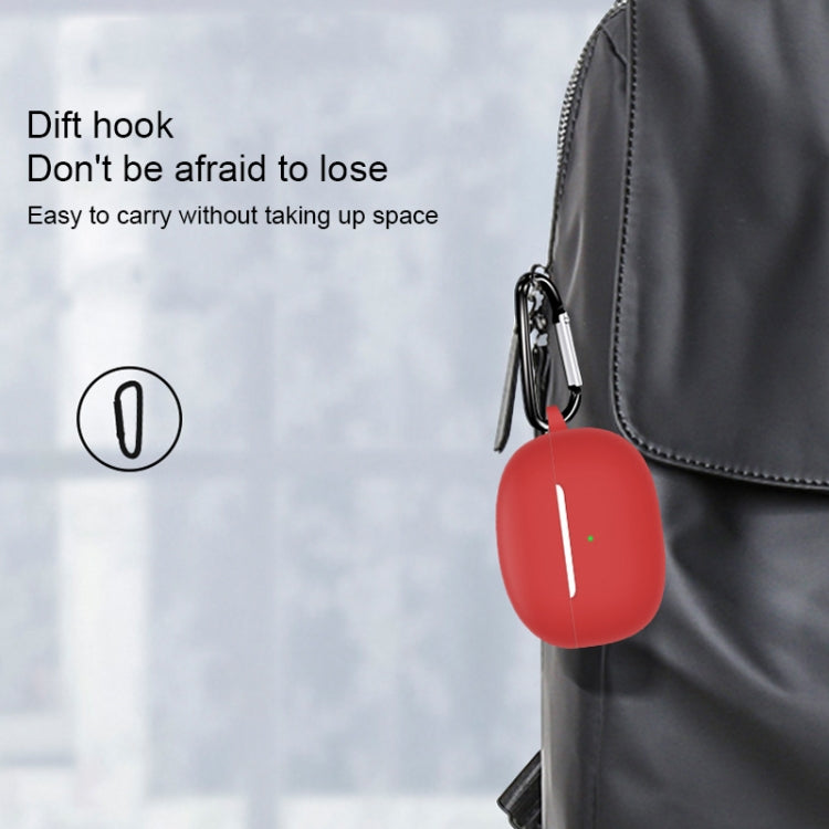 For Meizu POP 3 Pure Color Bluetooth Earphone Soft Silicone Protective Case With Hook