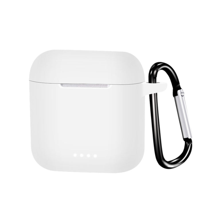For Tozo T6 Pure Color Bluetooth Earphone Soft Silicone Protective Case With Hook