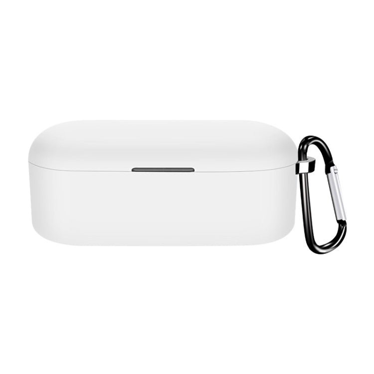 For Tozo T10 Pure Color Bluetooth Earphone Soft Silicone Protective Case With Hook