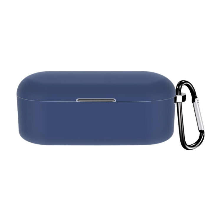 For Tozo T10 Pure Color Bluetooth Earphone Soft Silicone Protective Case With Hook