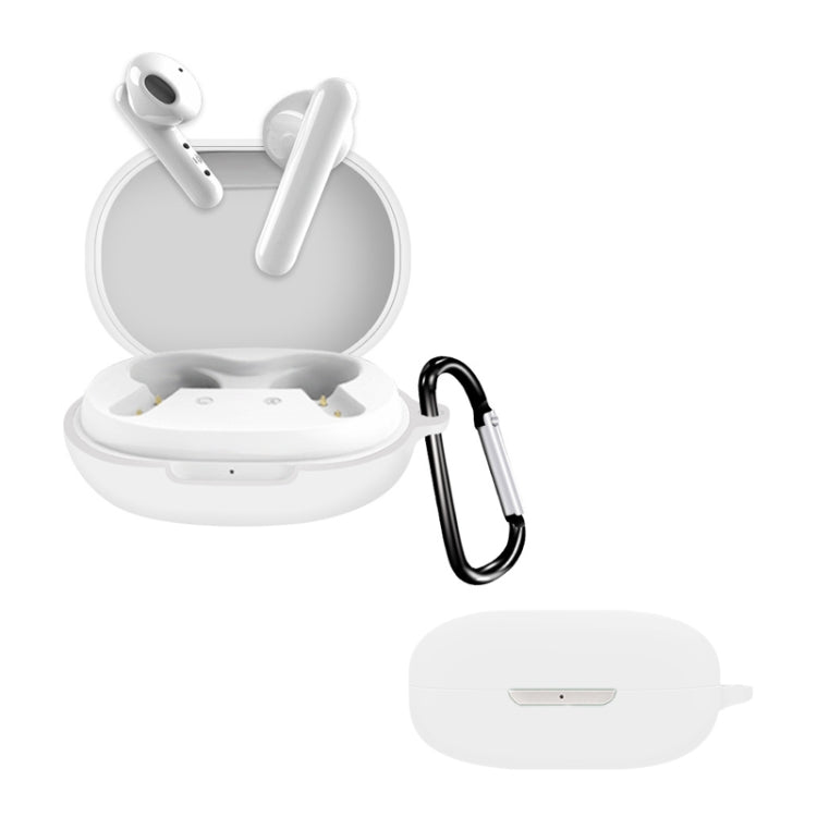 For Noise Air Buds Pure Color Bluetooth Earphone Soft Silicone Protective Case With Hook