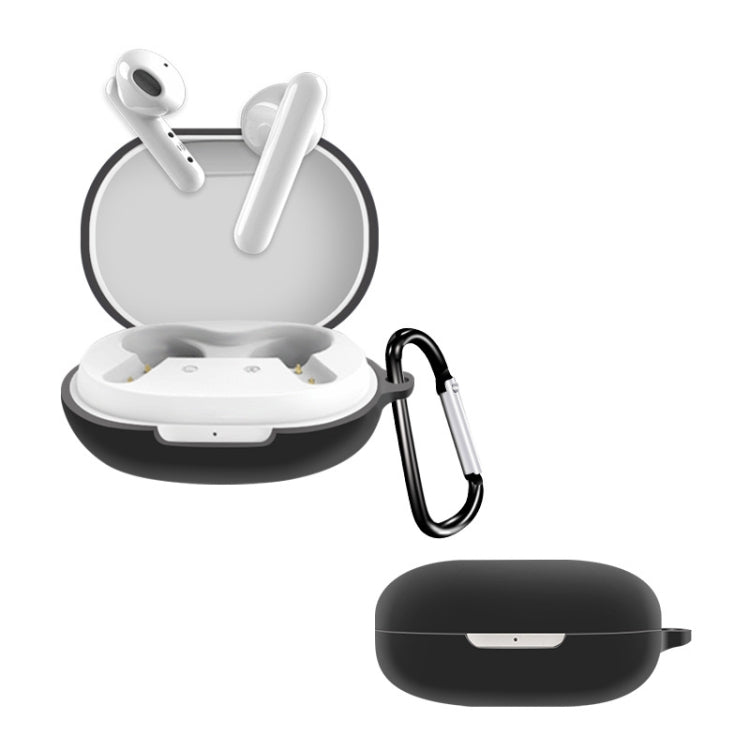 For Noise Air Buds Pure Color Bluetooth Earphone Soft Silicone Protective Case With Hook