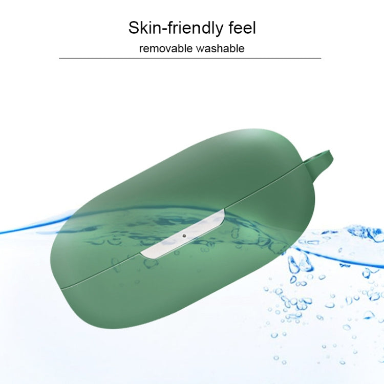For Noise Air Buds Pure Color Bluetooth Earphone Soft Silicone Protective Case With Hook