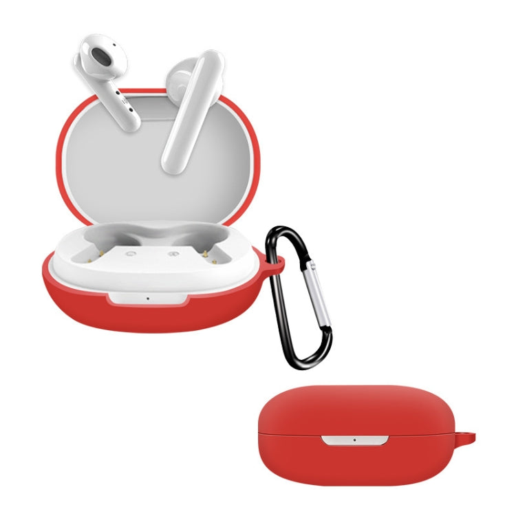 For Noise Air Buds Pure Color Bluetooth Earphone Soft Silicone Protective Case With Hook