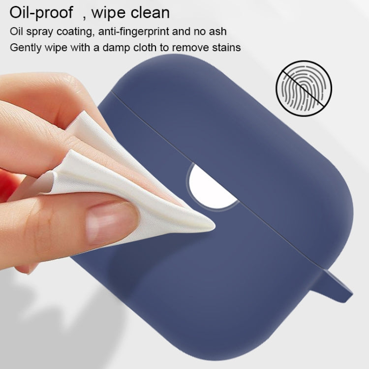 For Noise Air Buds+ Pure Color Bluetooth Earphone Soft Silicone Protective Case With Hook