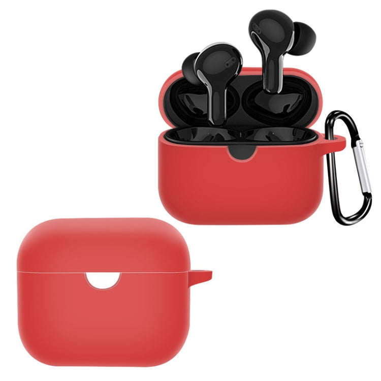 For Noise Air Buds+ Pure Color Bluetooth Earphone Soft Silicone Protective Case With Hook