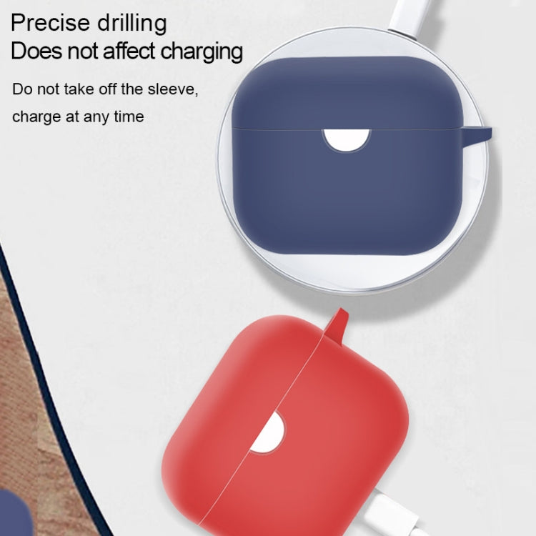 For Noise Air Buds+ Pure Color Bluetooth Earphone Soft Silicone Protective Case With Hook