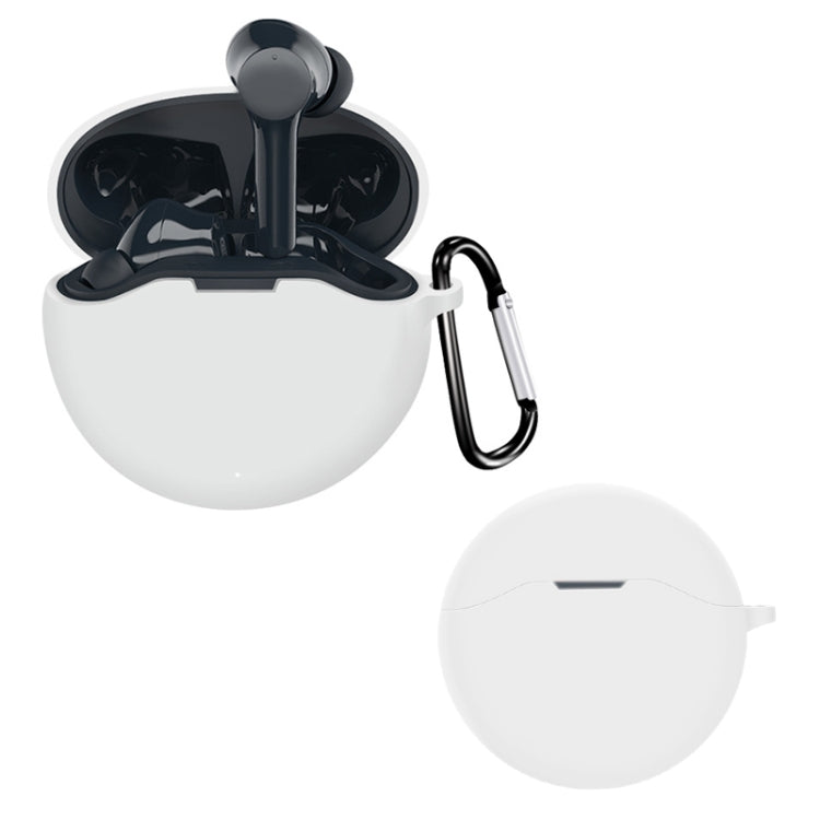 For Noise Buds VS303 Pure Color Bluetooth Earphone Soft Silicone Protective Case With Hook