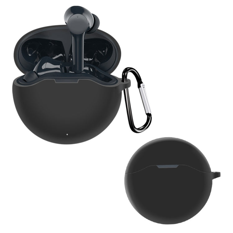 For Noise Buds VS303 Pure Color Bluetooth Earphone Soft Silicone Protective Case With Hook